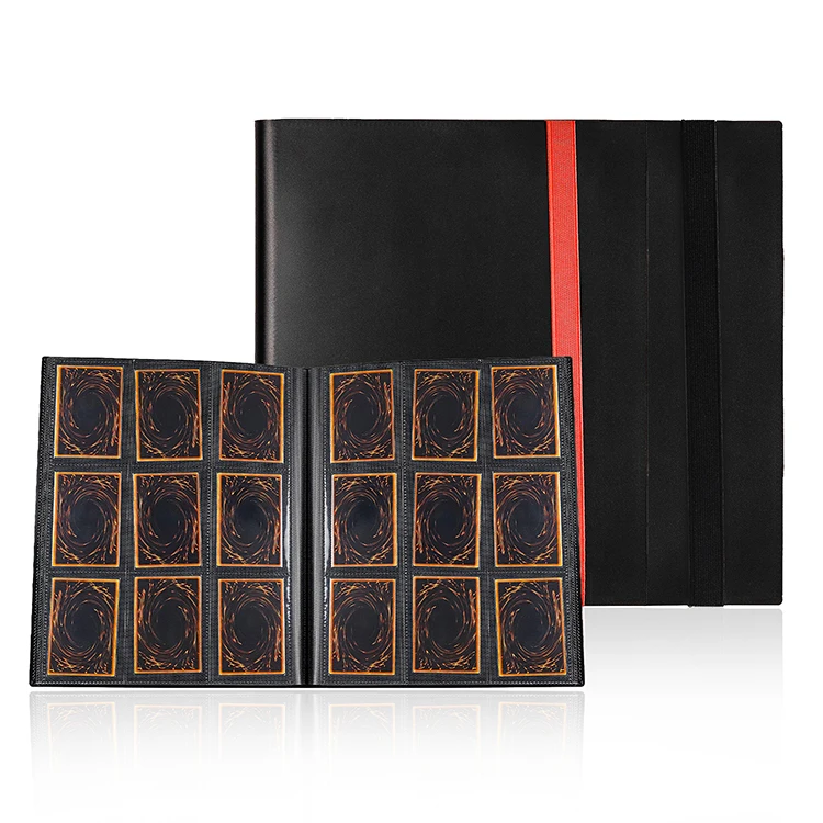 a4 card binder Amazon.com : BYSTER A4 Business Card Book, PU Leather Organizer with 30  Pack Sleeves (600 Pockets), Business Card Binder for Credit Cards,  Membership Cards, and More main image 0