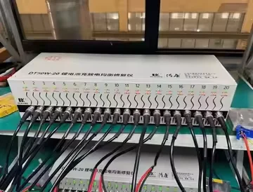 20 Channel 5V 10A Lithium Ion Cell Testing Machine DT50W-20