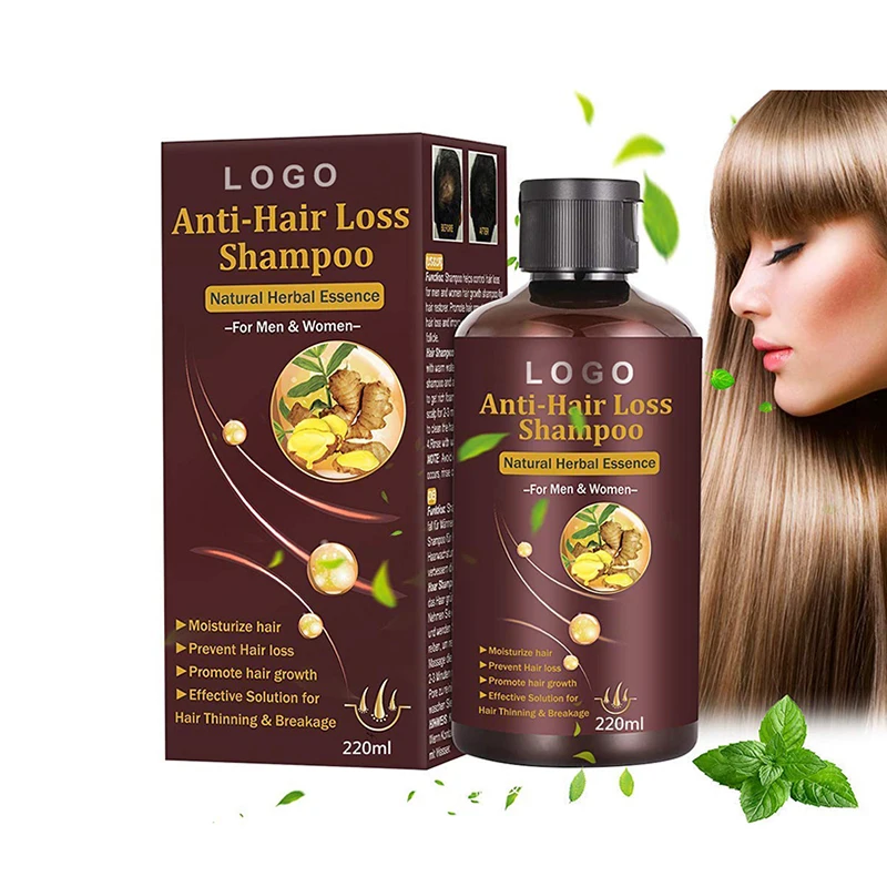 Собственная торговая марка лучший быстродействующий натуральный увлажняющий эффективный шампунь против выпадения