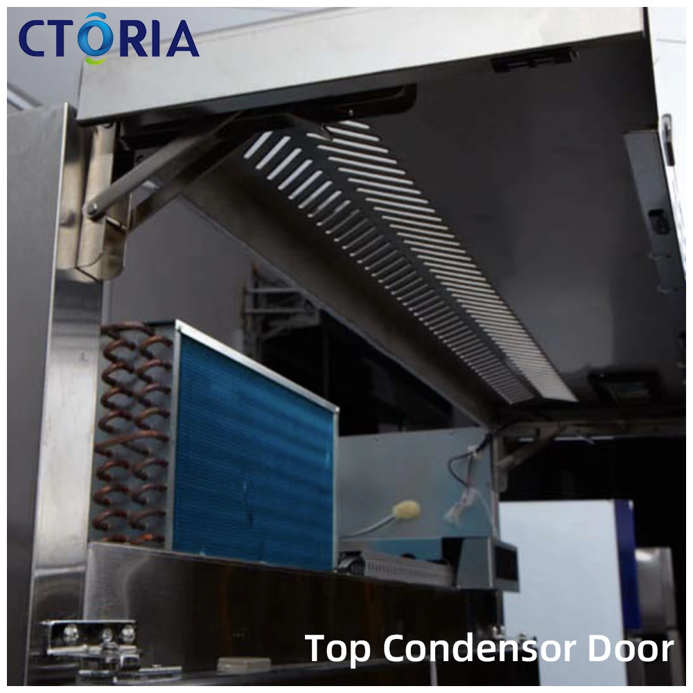 Automatic CTORIA -18~-5 Single-Temperature Commercial Upright Freezer Foaming Door Refrigerator
