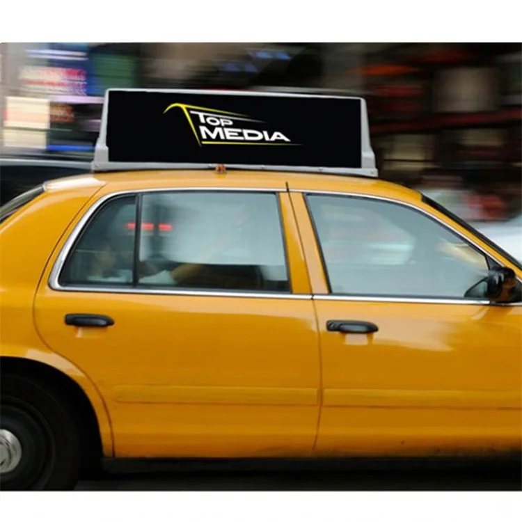 P2.5 Programmable Control Outdoor Taxi Top Led Screen Car Roof Led Display for Advertising LED Digital Signage Display