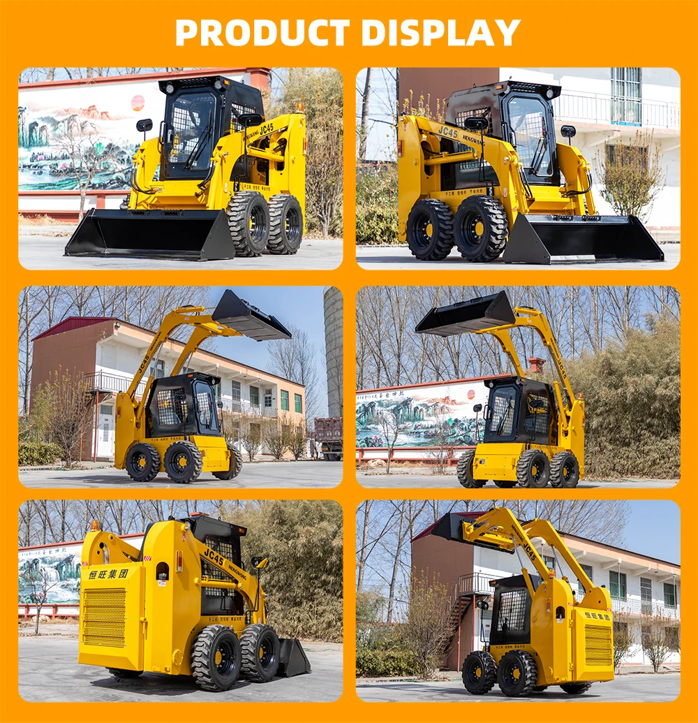 Best Price And Good Condition Track Loader Mini Skid Steer Loader 21 Hp