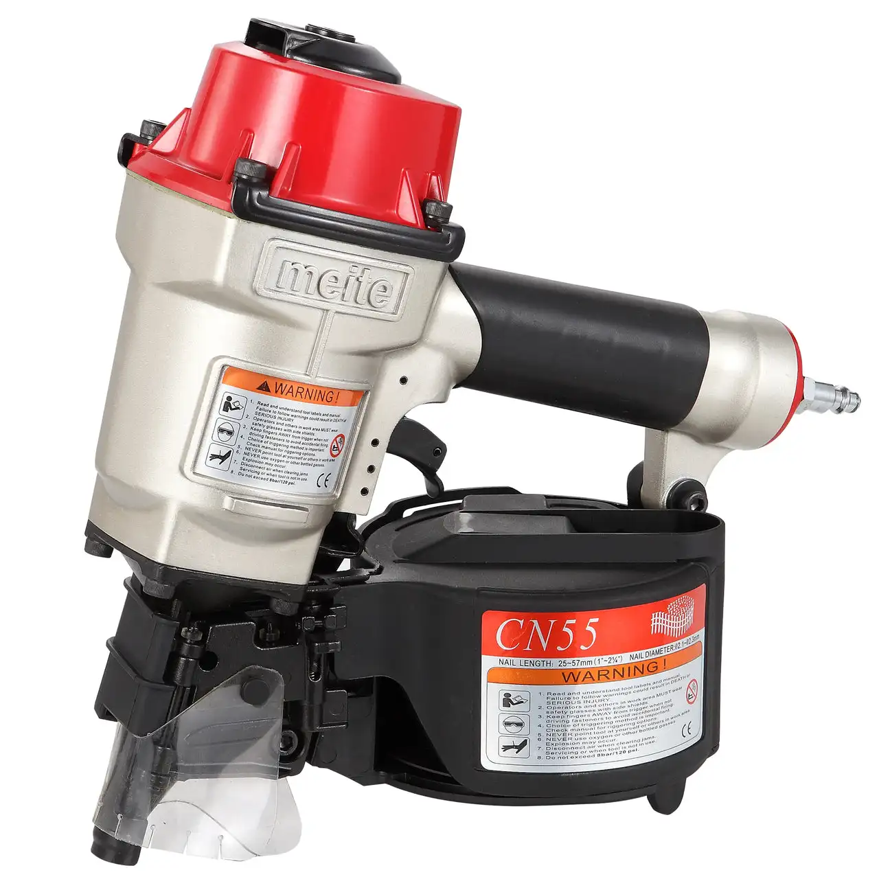 Meite Nail Gun Industrial Coil Nailer Cn55 Buy Meite Nail Gun,Meite Air Nailer,Coil Nailer