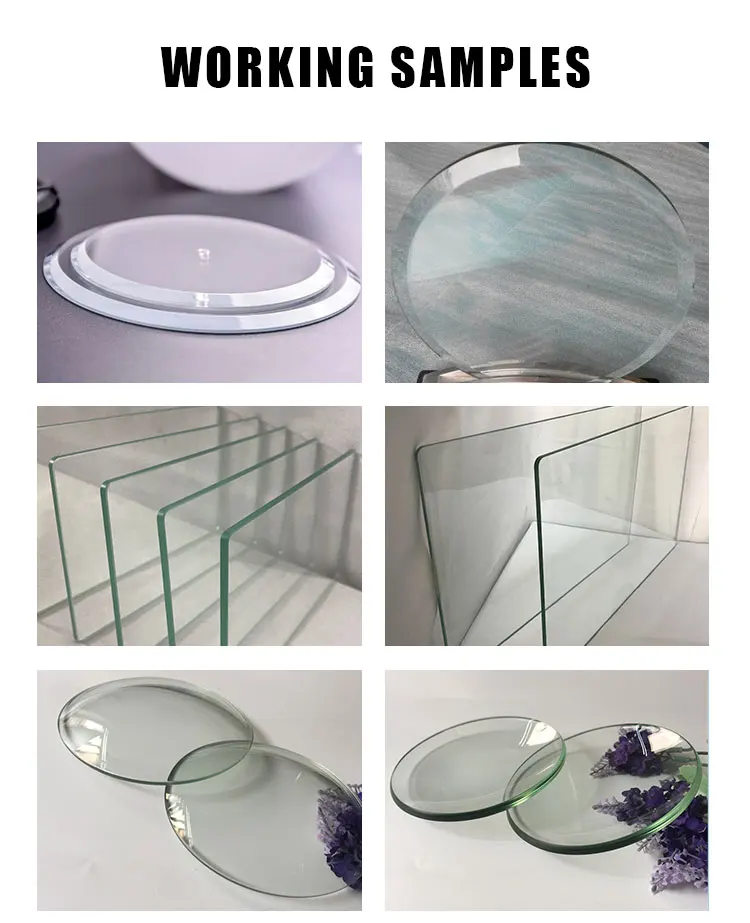 Small Glass Beveling Machine Glass Edge Polishing Machine Glass Mirror Shape Edging Grinding Polishing Beveling Machine