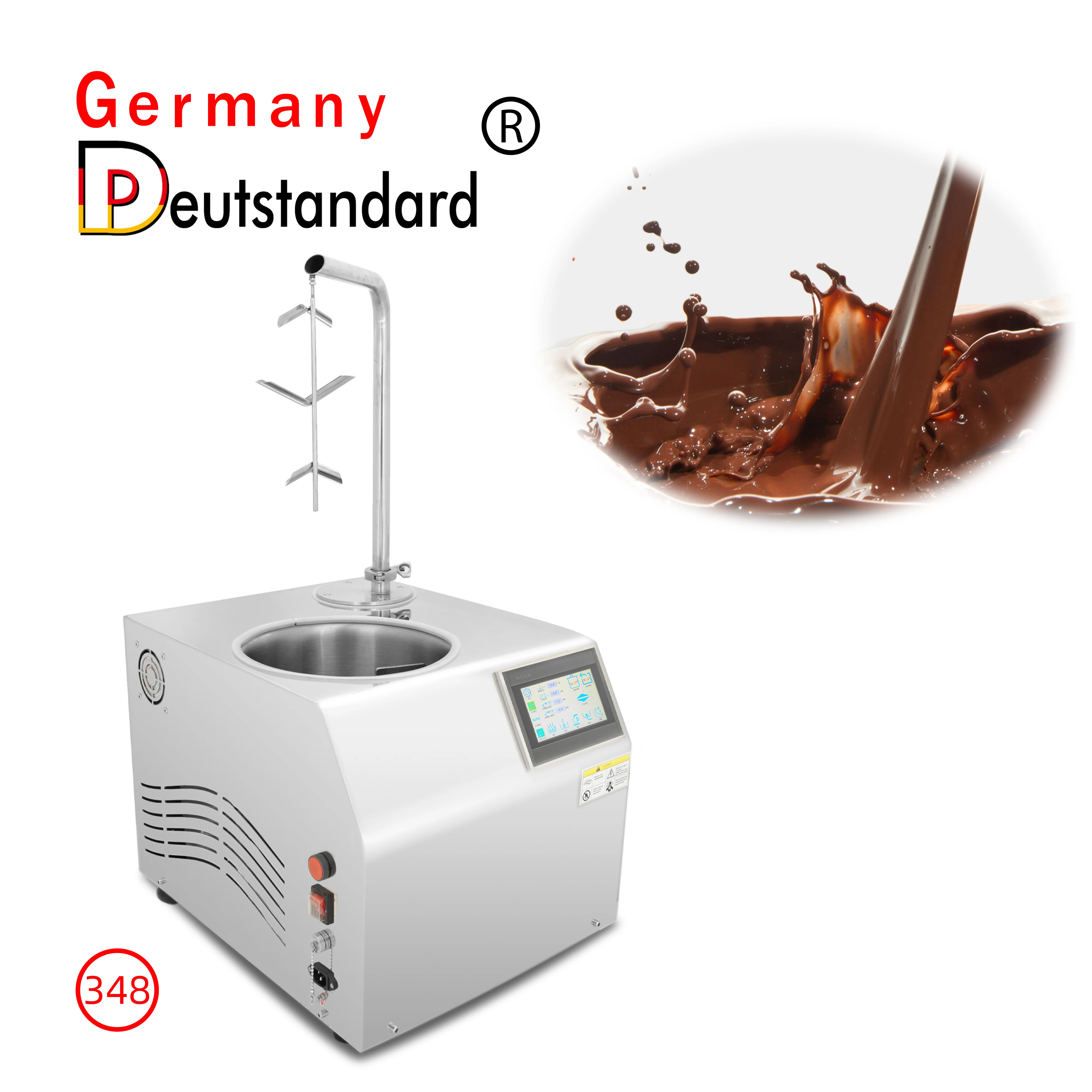 ドイツドイツ標準NP-348ホットチョコレートマシン自動チョコレート溶解