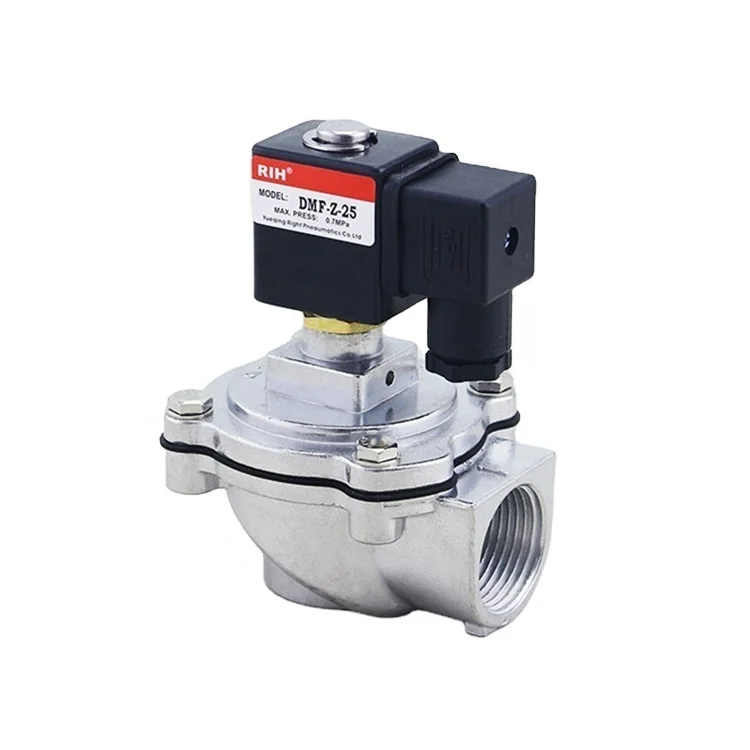 DMF-Z-25 Type With Port Size 1 inch Right Angle Solenoid Pulse Jet Valve