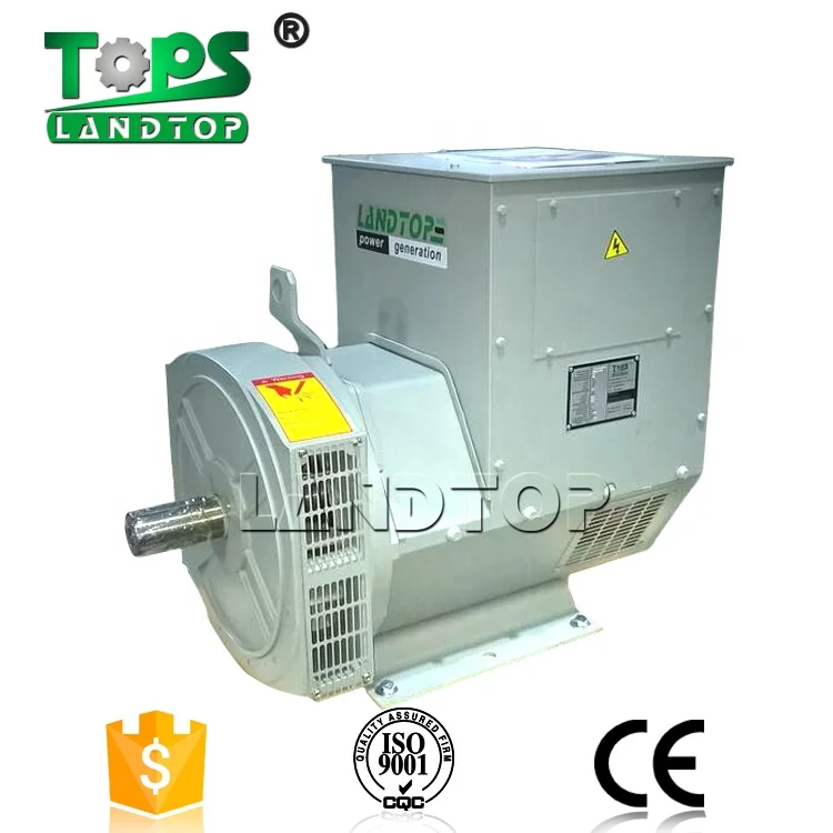 LANDTOP 15KVA 20KVA 30KVA 40KVA 50KVA 60KVA 100kw 200kw бесщеточный генератор переменного тока, трехфазный генератор переменного тока, цена со скидкой