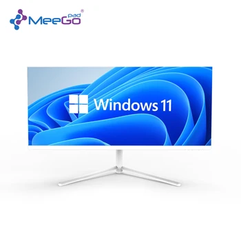MeeGoPad 34inch 4K all in one computer desktop AIO win11 i3 i5 i7 i9 1-13th business gaming monoblock Candybar all in one pc