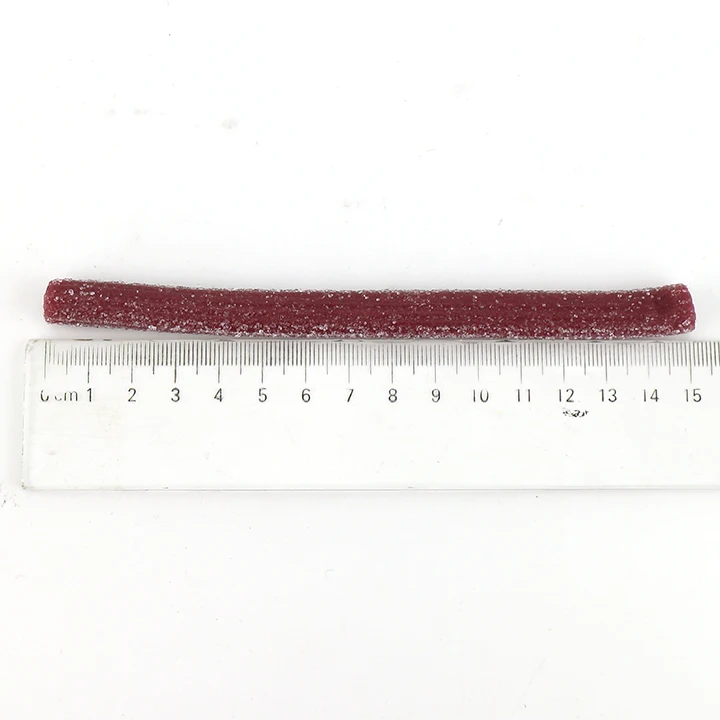 Licorice candy strip