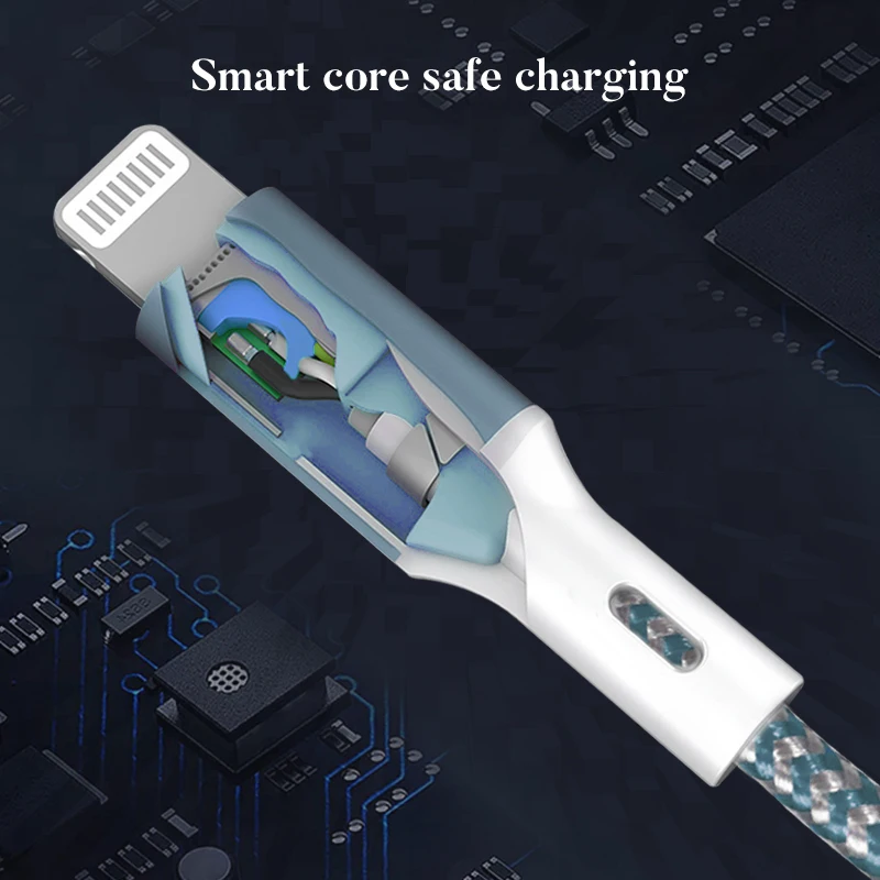 Red C94 Fast Charge Kabel USB C to Original MFi Certified Cable 1M
