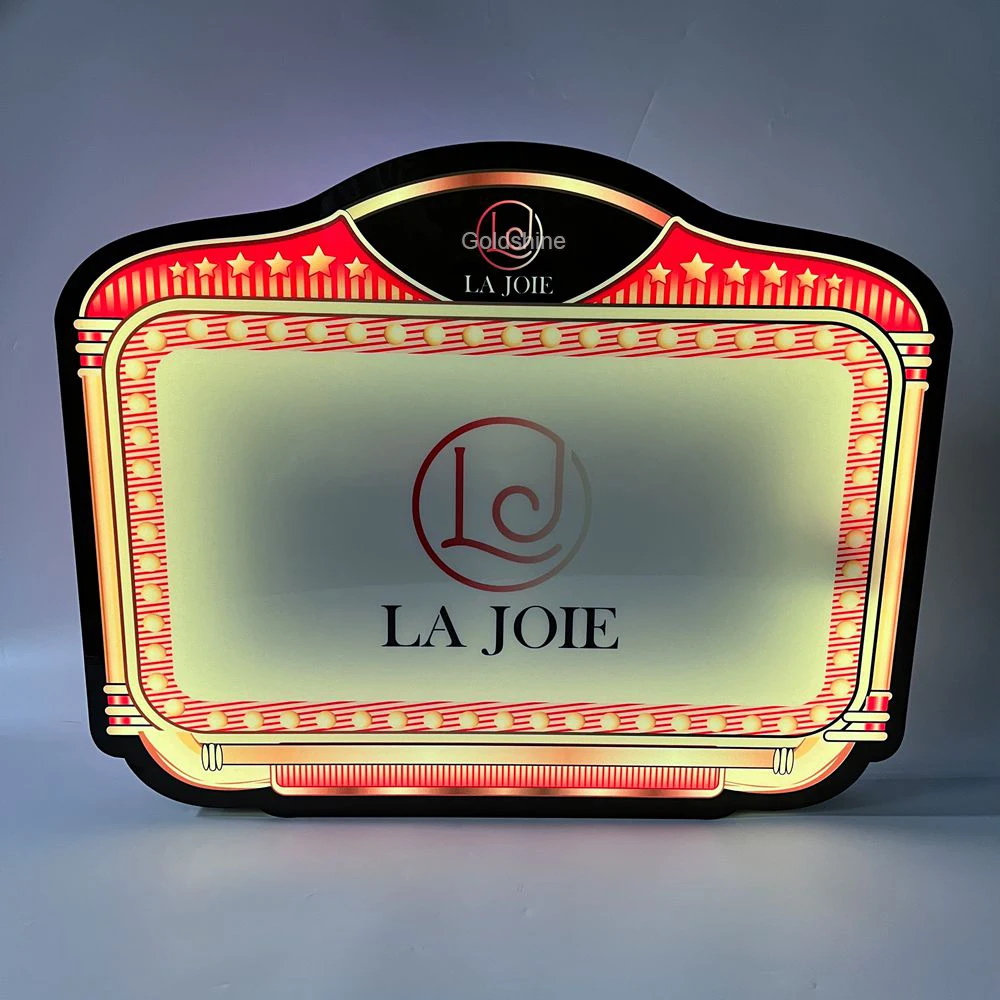 Custom Logo APP Programmable Scrolling LED Message Board Sign Vip Display Screen Bottle Service Sign Presenter for Nightclub Bar