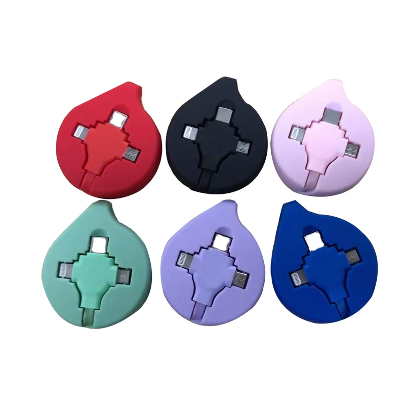 3 в 1 Выдвижной USB кабель для мобильного телефона