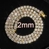2mm Gold Tennis Chains