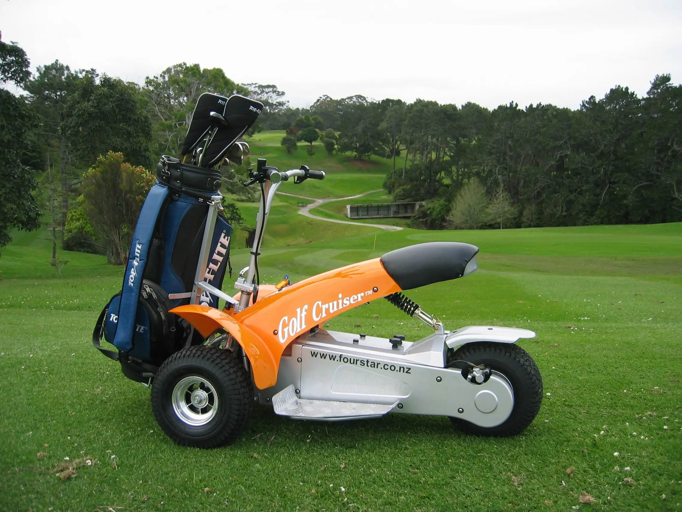 New Design 36v Power Electric Motor Golf Cart Golf Buggy Single Seat Golf  Cruiser