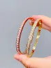 18k pure gold bangle bracelet
