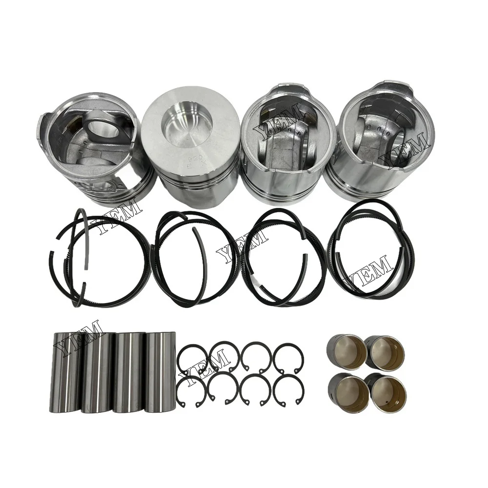 For Mitsubishi S4F Piston Kit Engine Parts 4