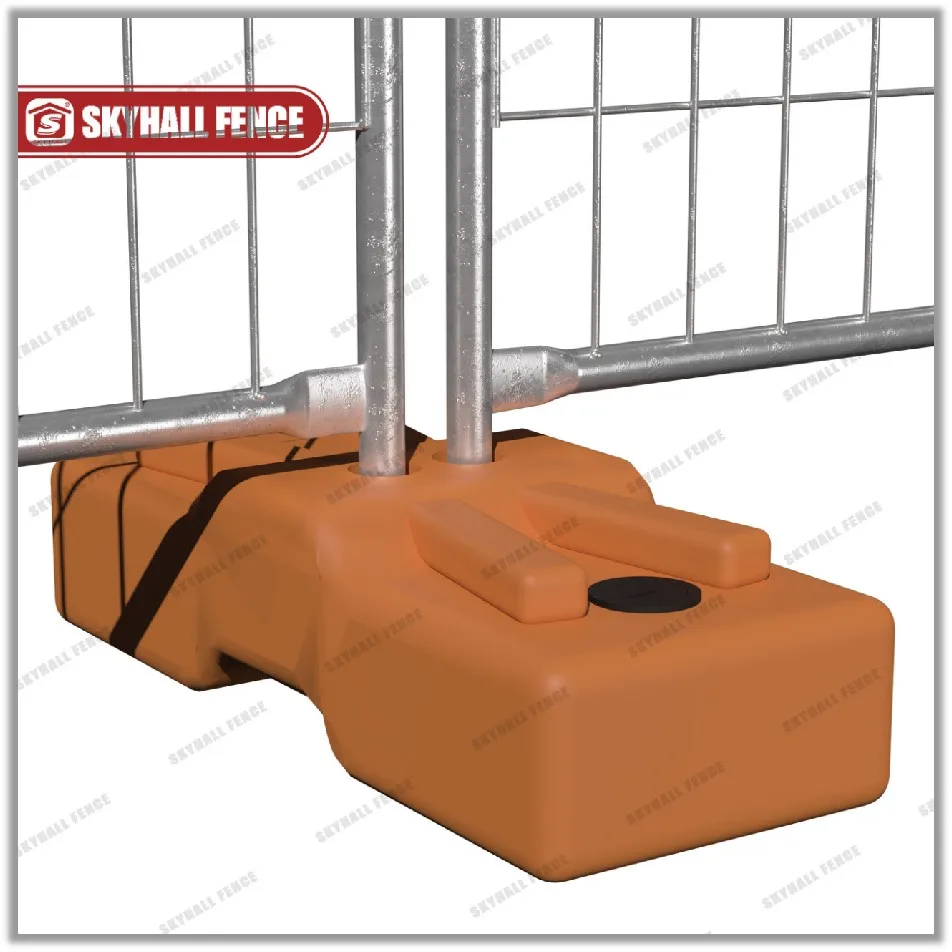 Temporary Steel Posts Modern Design Movable Temporary Construction Wire Mesh Fence Easy ...