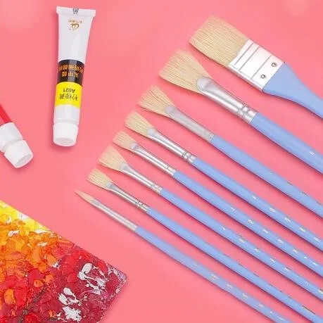 Цветная кисть для гуаши