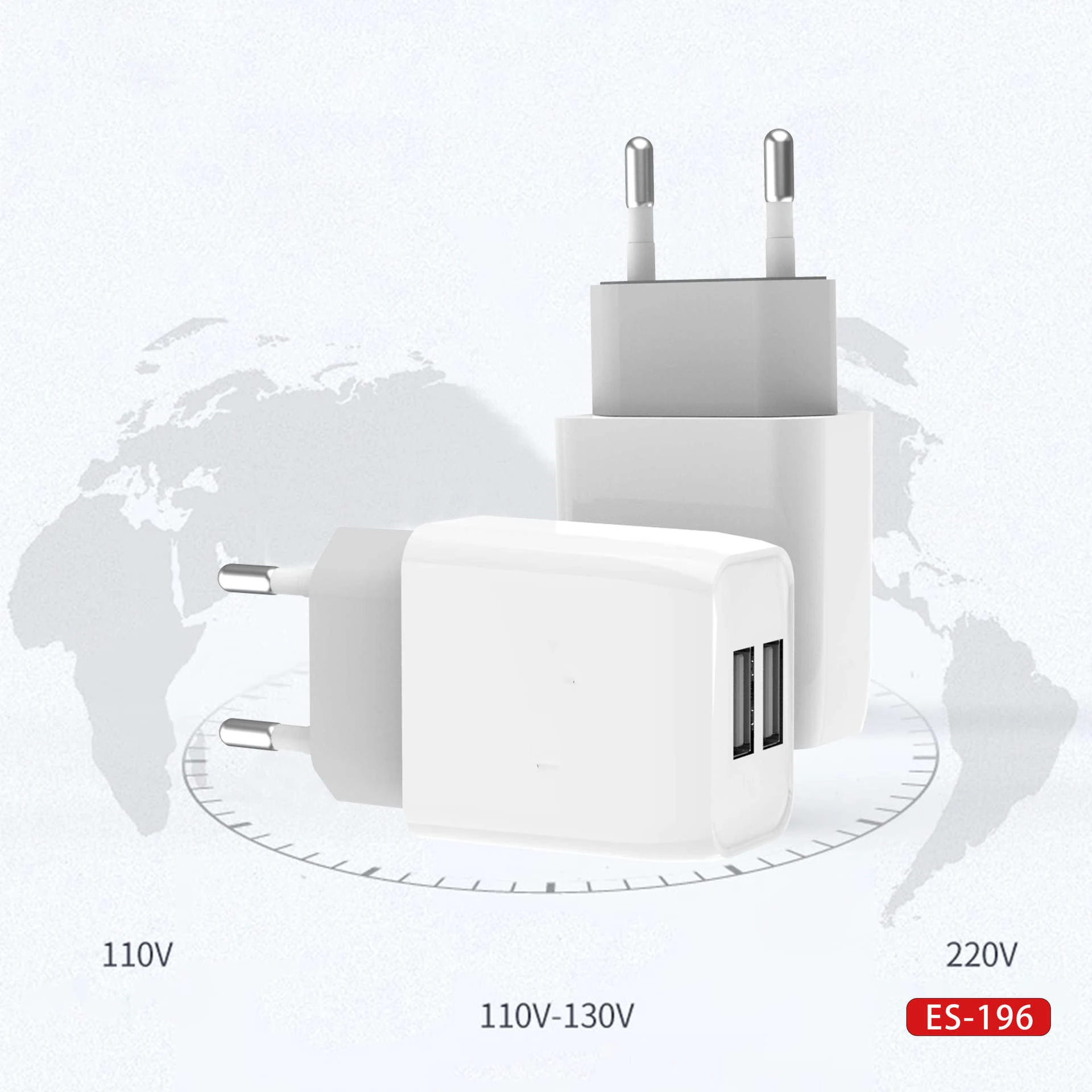 Multi-port USB mobile phone charger 5V 2.4A Euro Plug smartphone fast charger charging head phone power Charger adapter