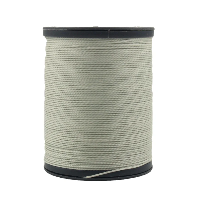 GALACES 0,35 мм круглая вощеная нить из полиэстера, вощеная нить ручной работы для кожи, высокопрочная полиэфирная швейная нить