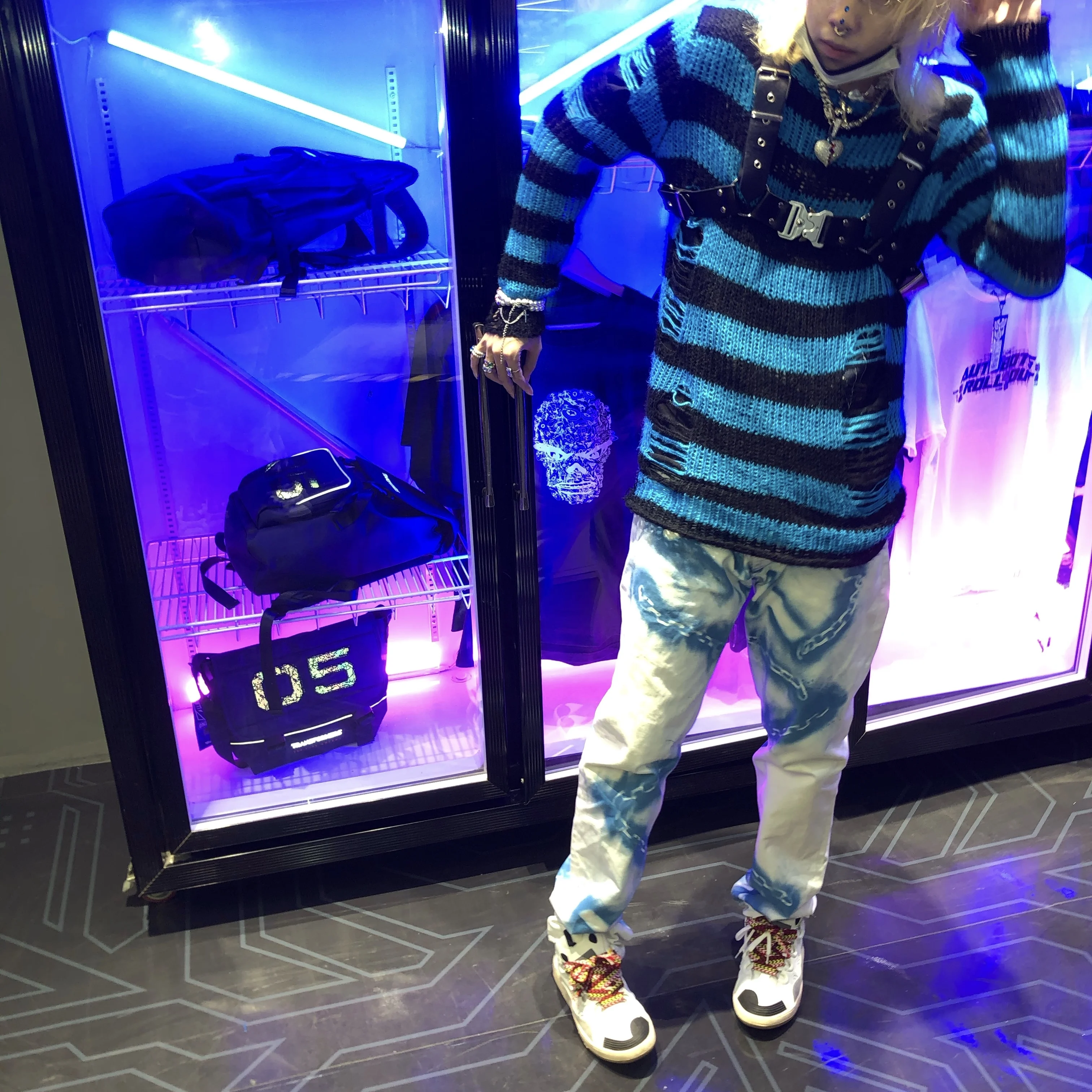 High Quality Wholesale Personalized Pants Spray-Painted Trousers