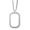 XL42 Silver Rectangle