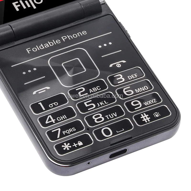 UNIWA F265 Dual Screen Flip Phone - Gaming & Qwerty Keyboard
