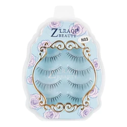 Накладные ресницы в японском стиле, макияж, ультралегкие Накладные ресницы ручной работы, мягкие верхние и нижние ресницы