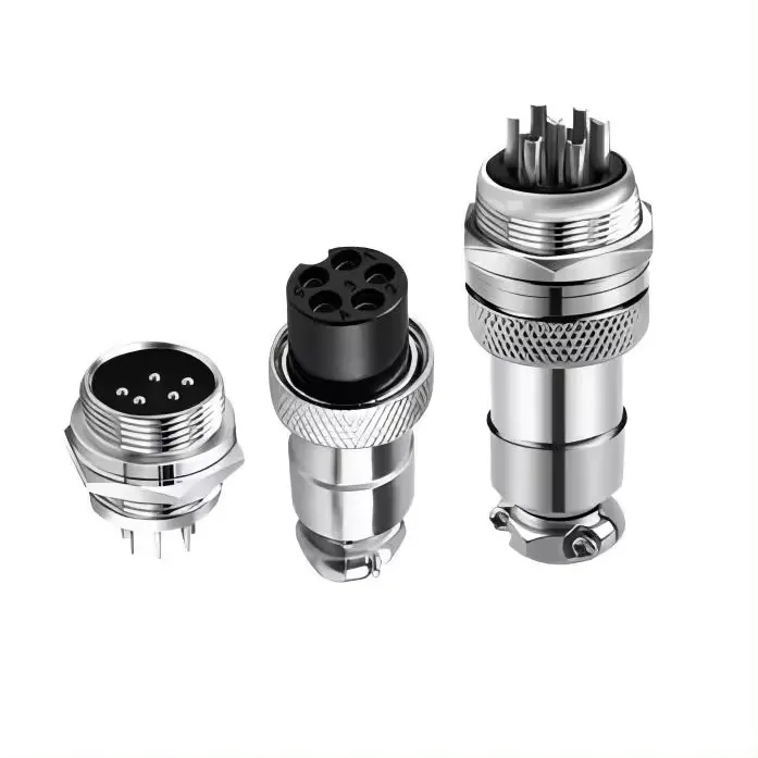 Z1013B Lin-kwe Motor Cable Connector - 10-Pin Waterproof Male/Female 3+7 Wire Connection Plug