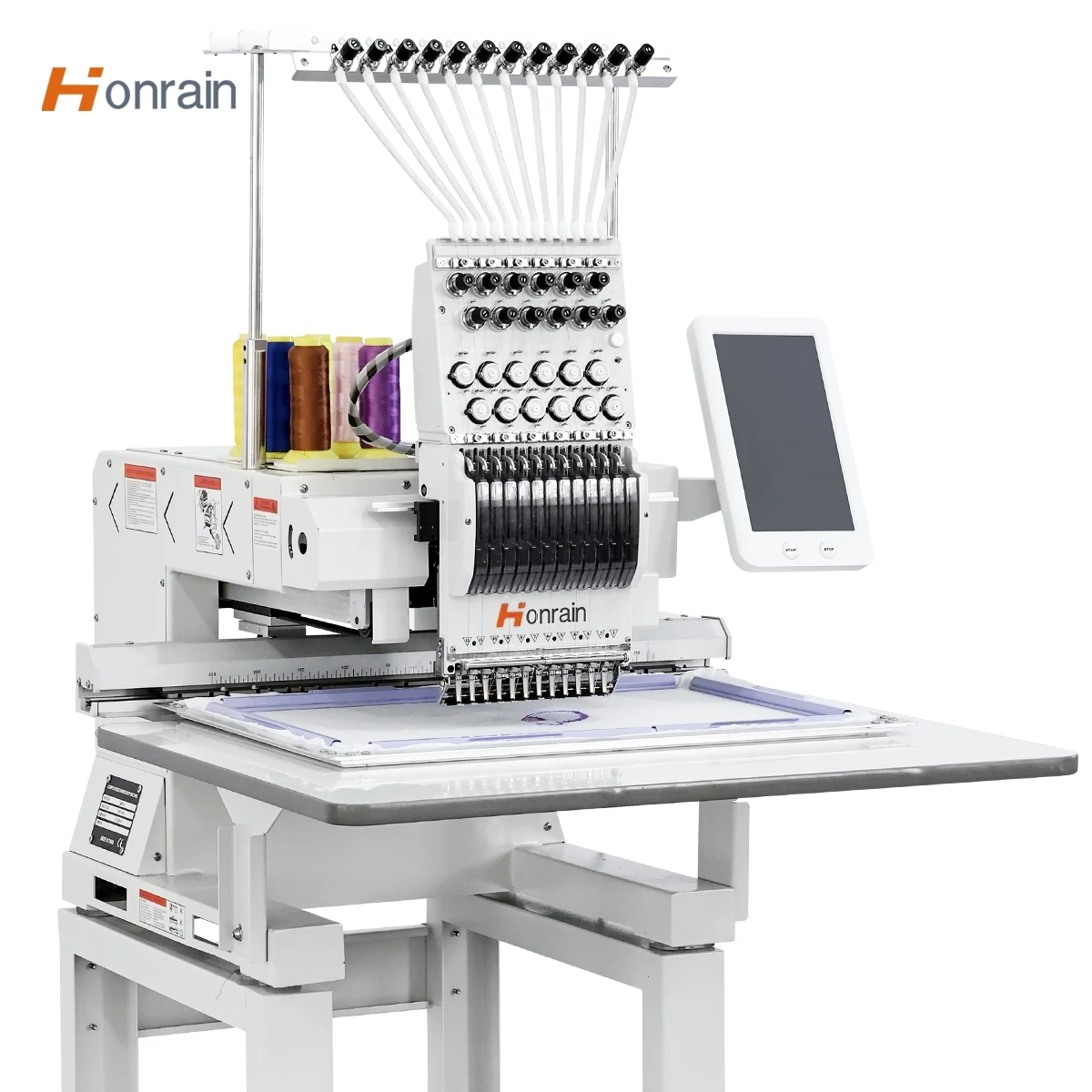 QHM Single Head Embroidery Machine - Versatile & Efficient