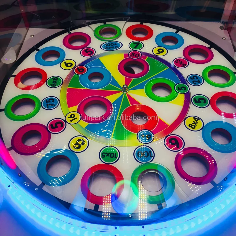 Bouncing Ball Arcade Game Coin Operated Redemption Lottery Jumping Balls Arcade Game Machine for Game Center