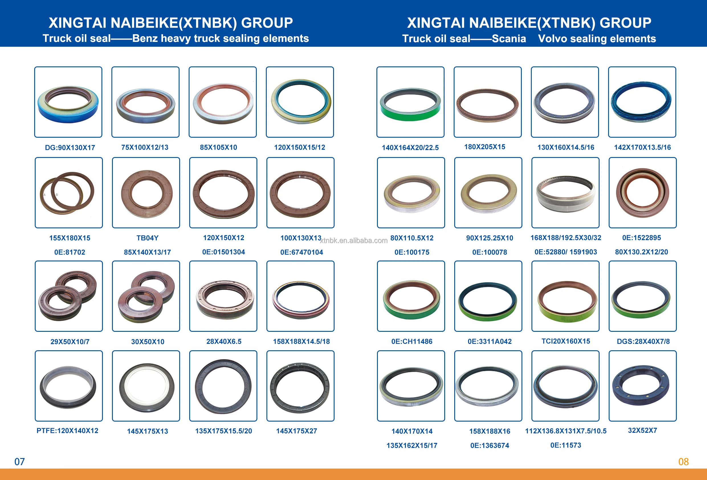 American Truck Differential Oil Seal Oe A1205n2588 Automotive Oil Seal