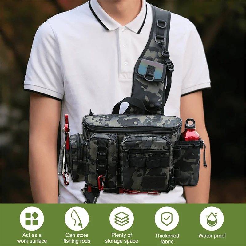 Reaction Tackle Best Surf Fishing Tackle Bags Outdoor Tackle Sling - Main Image