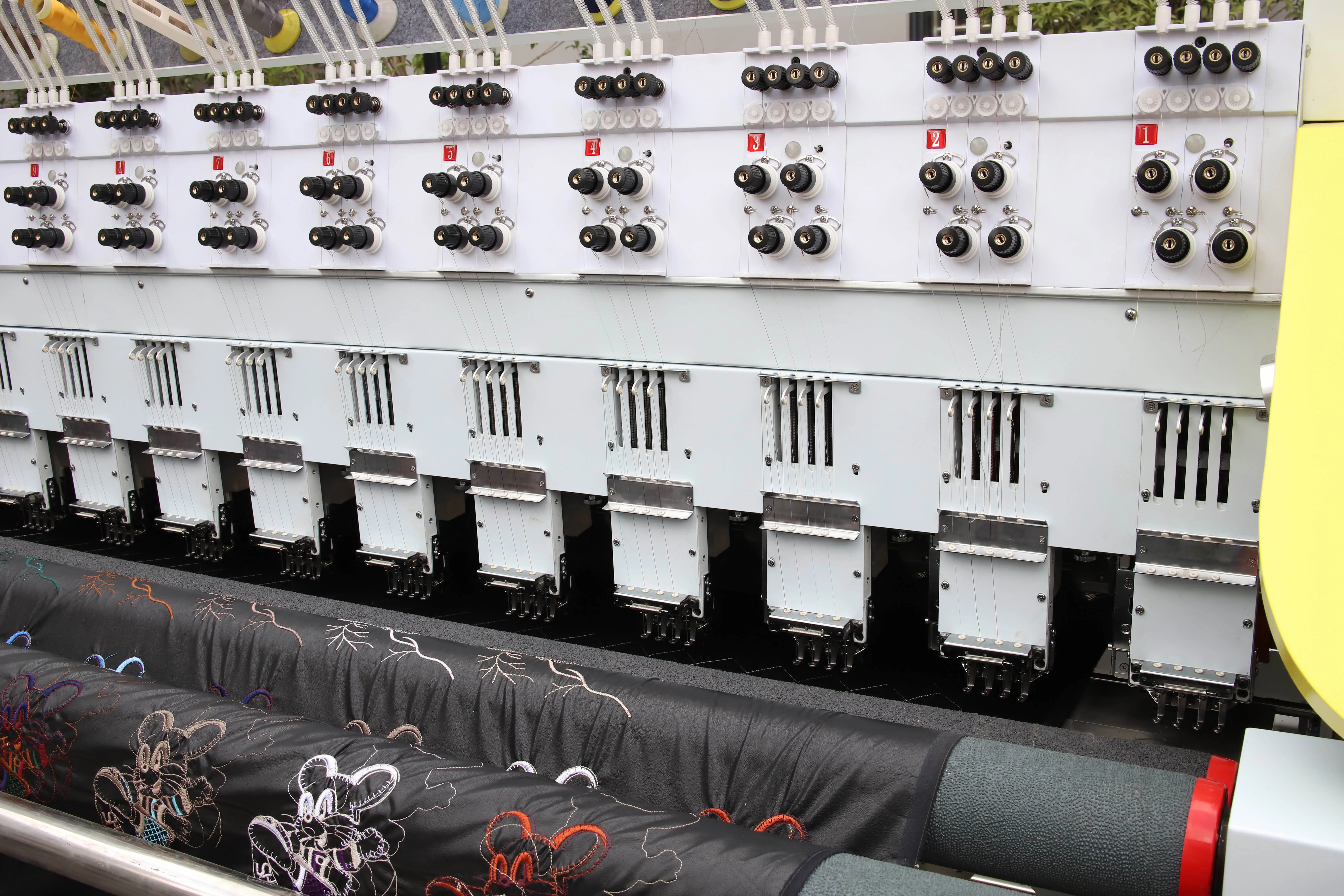 REVHON высокое качество хорошая цена многоигольная домашняя текстильная машина вышивальная