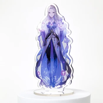 Personalized Transparent Acrylic Standee: Anime Characters in 3D Foreground Design