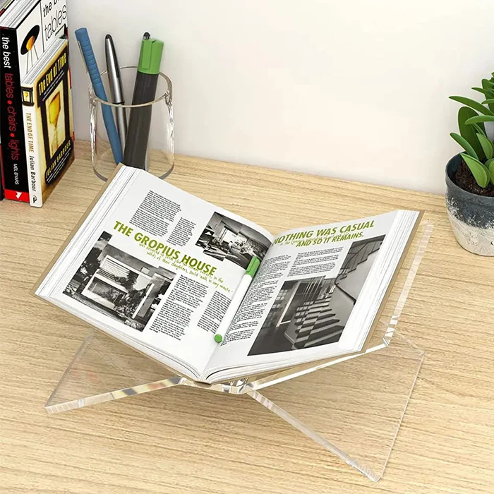 Custom 5 Sided Wall Mounted Square Colored Acrylic Bookshelf For Home