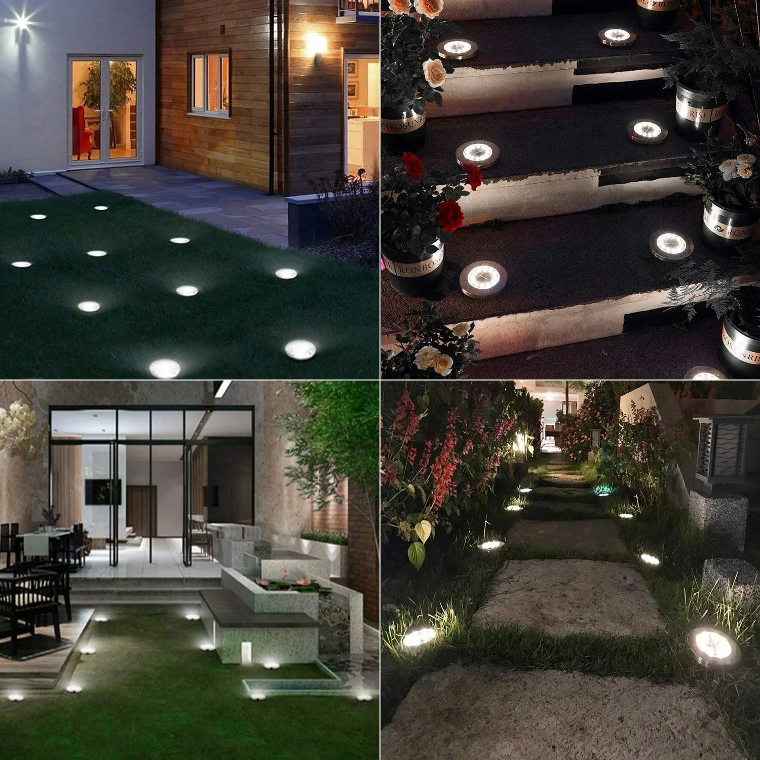 flat landscape lights