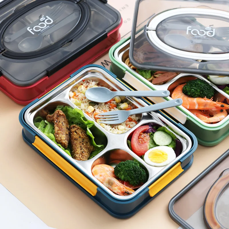 Hot Selling 304 Stainless Steel Lunchbox Heated Microware Safe Large ...