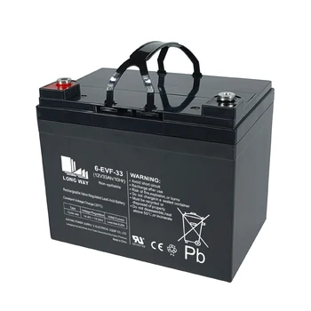 Sealed Lead-acid  Batteries for 12V 33Ah(10Hr Rate) Electric Power wheelchair Golf Cart Mobility Scooter and Sightseeing EVs