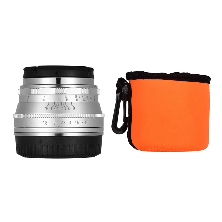 Andoer 25mm F1.8 Manual Focus Lens Large Aperture Compatible with Fujifilm Fuji Cameras