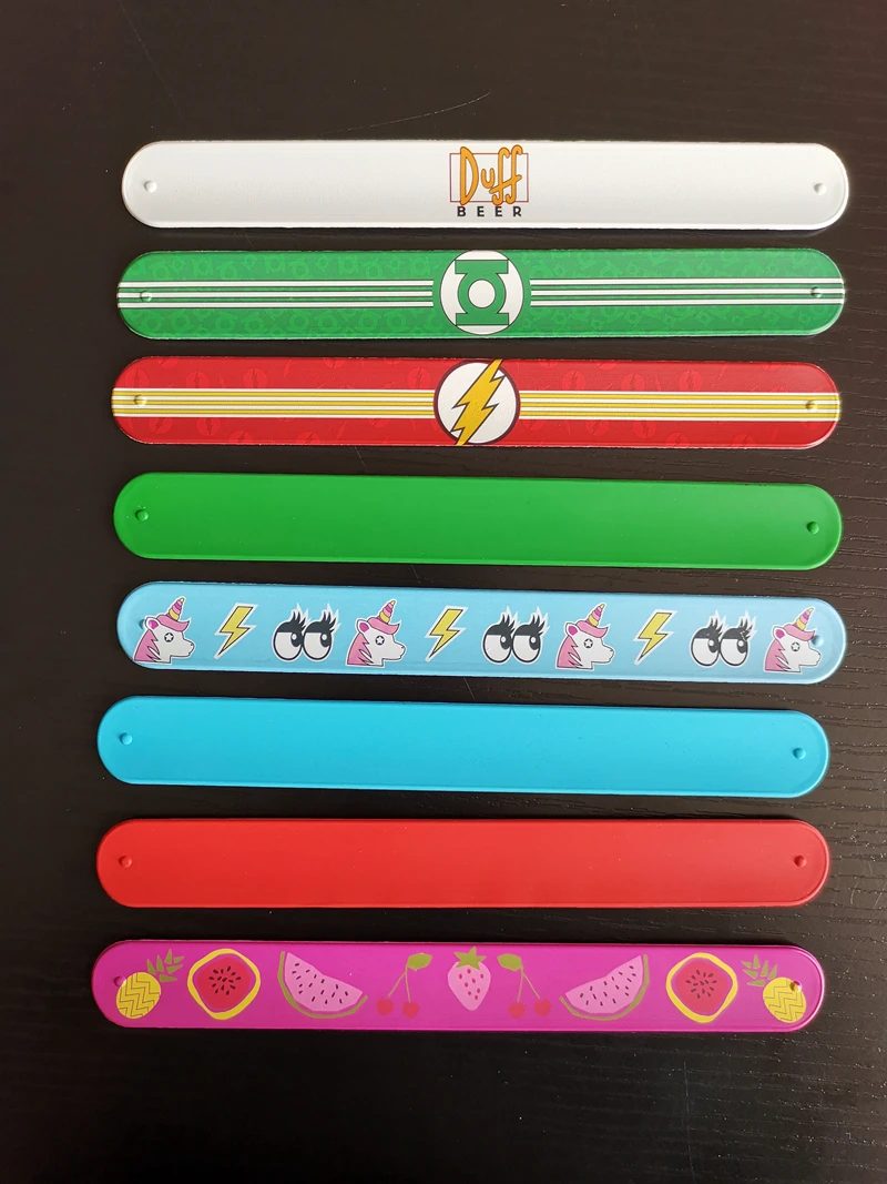 Factory New Custom Kids Slap Band Silicon Snap Band Slap Bracelet Buy