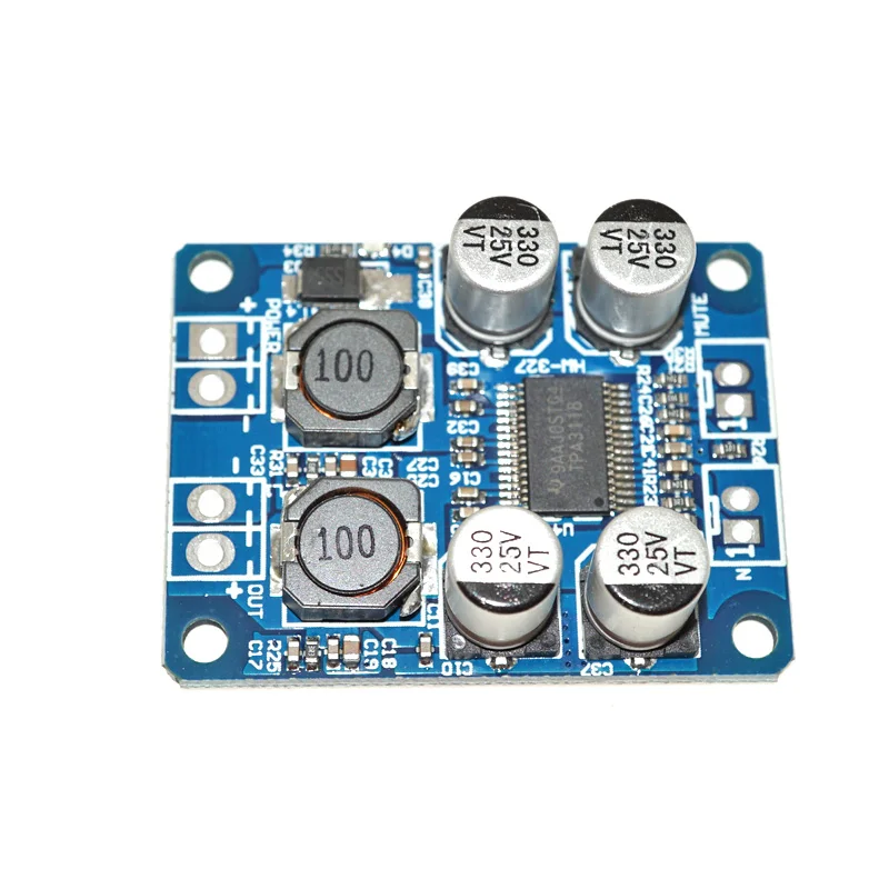 TPA3118 Mono Digital Audio Amplifier Board - 60W, 12V-24V DC, Power Amp Module