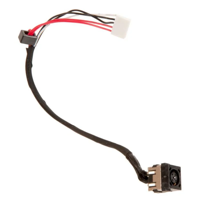 DC Power Jack Connector Flex Cable for Dell Inspiron 15 3521 3537 5521 5537 5721(PJ590) Laptop DC Power Jack