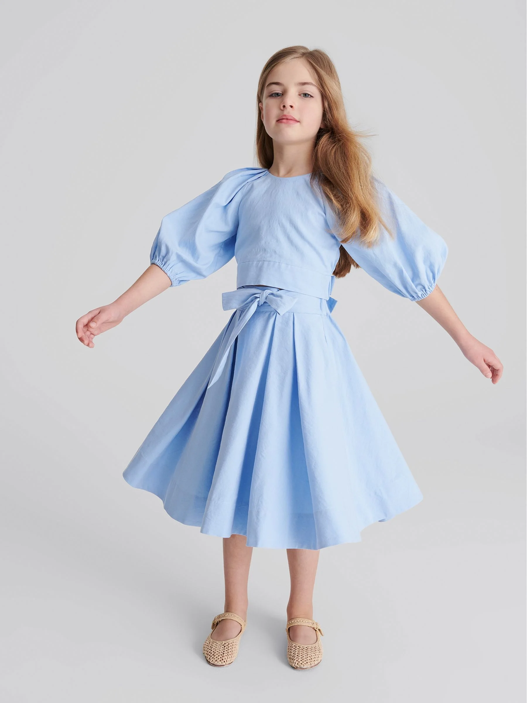 2023 Kids Girls Fashion Cotton Layered Dress Boutique Unique Design