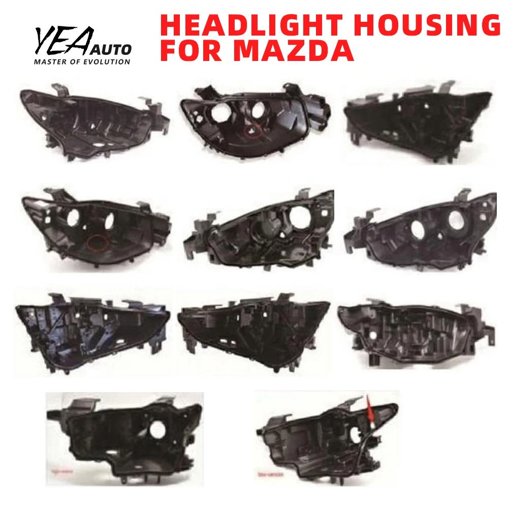 product car headlight cover lens glass lampshade cover lens for mazda m6 m5 2 3 6 8 cx4 cx5 mx5 cx9 light shade lens cover housing-36