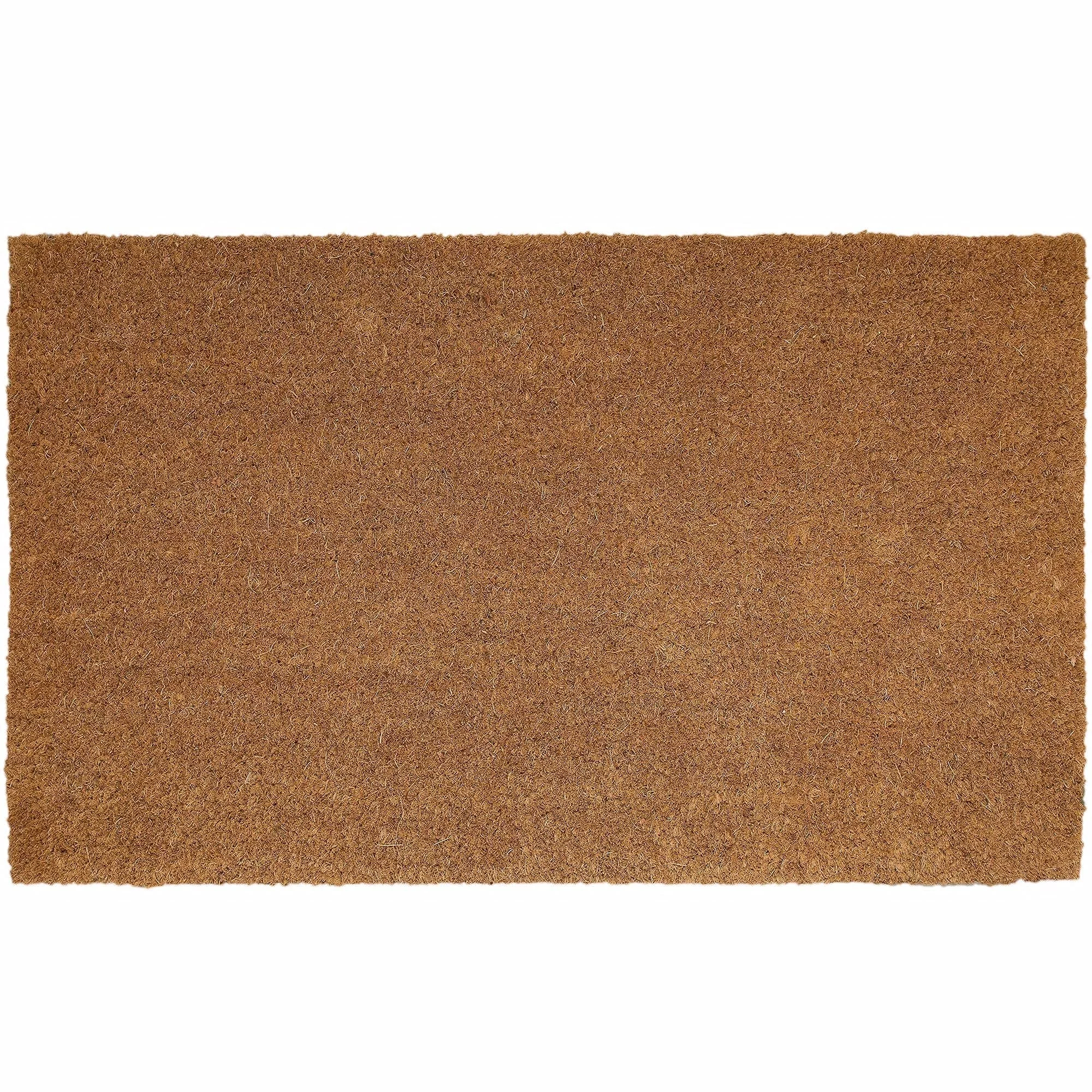 Heavy Duty Large Coir Door Mat 75 X 45cm Non Slip Coconut Door Mats