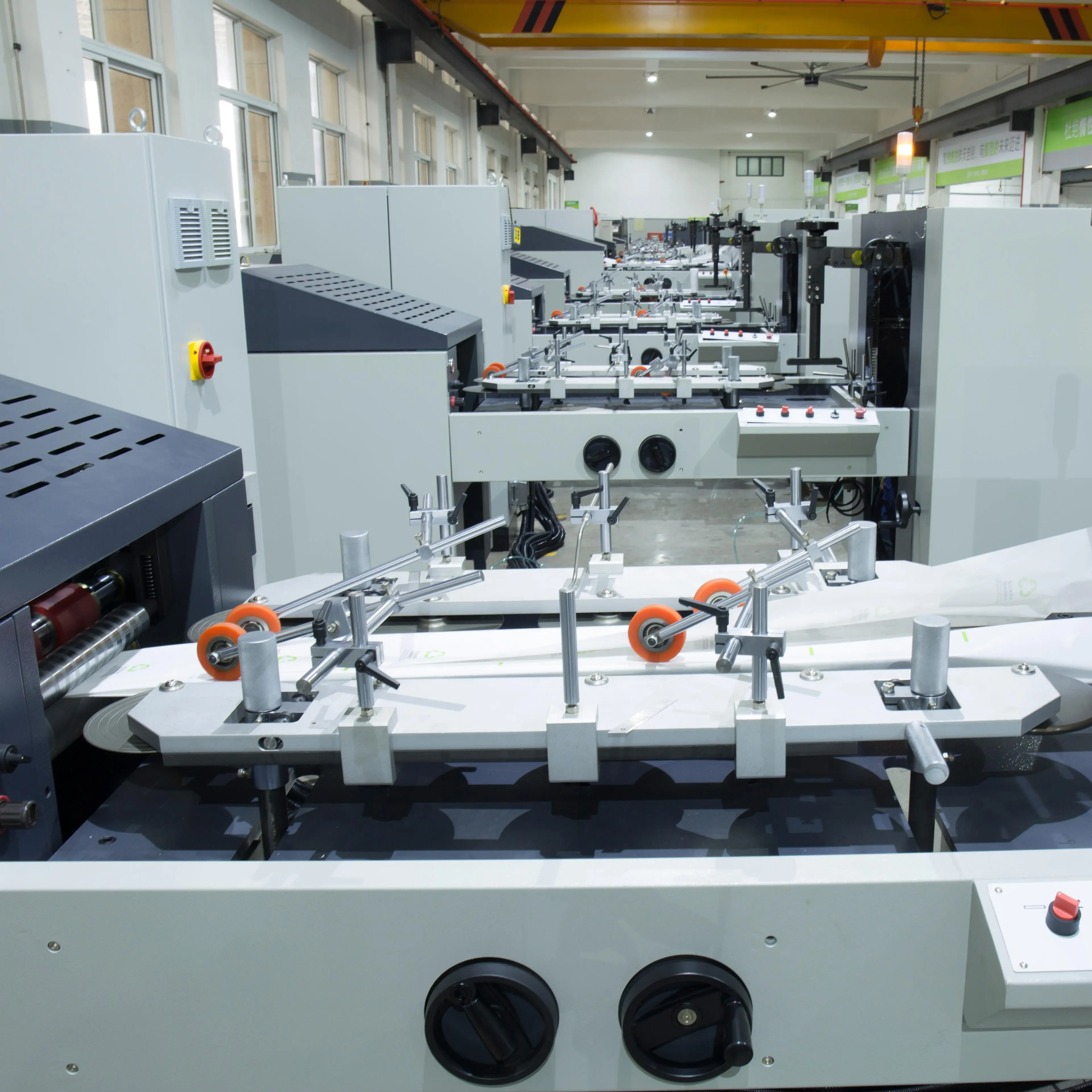 CARA BRAND Food Packaging Automatic Counting 100-600 Pcs/min Flat Bottom Kraft Paper Bag Machine