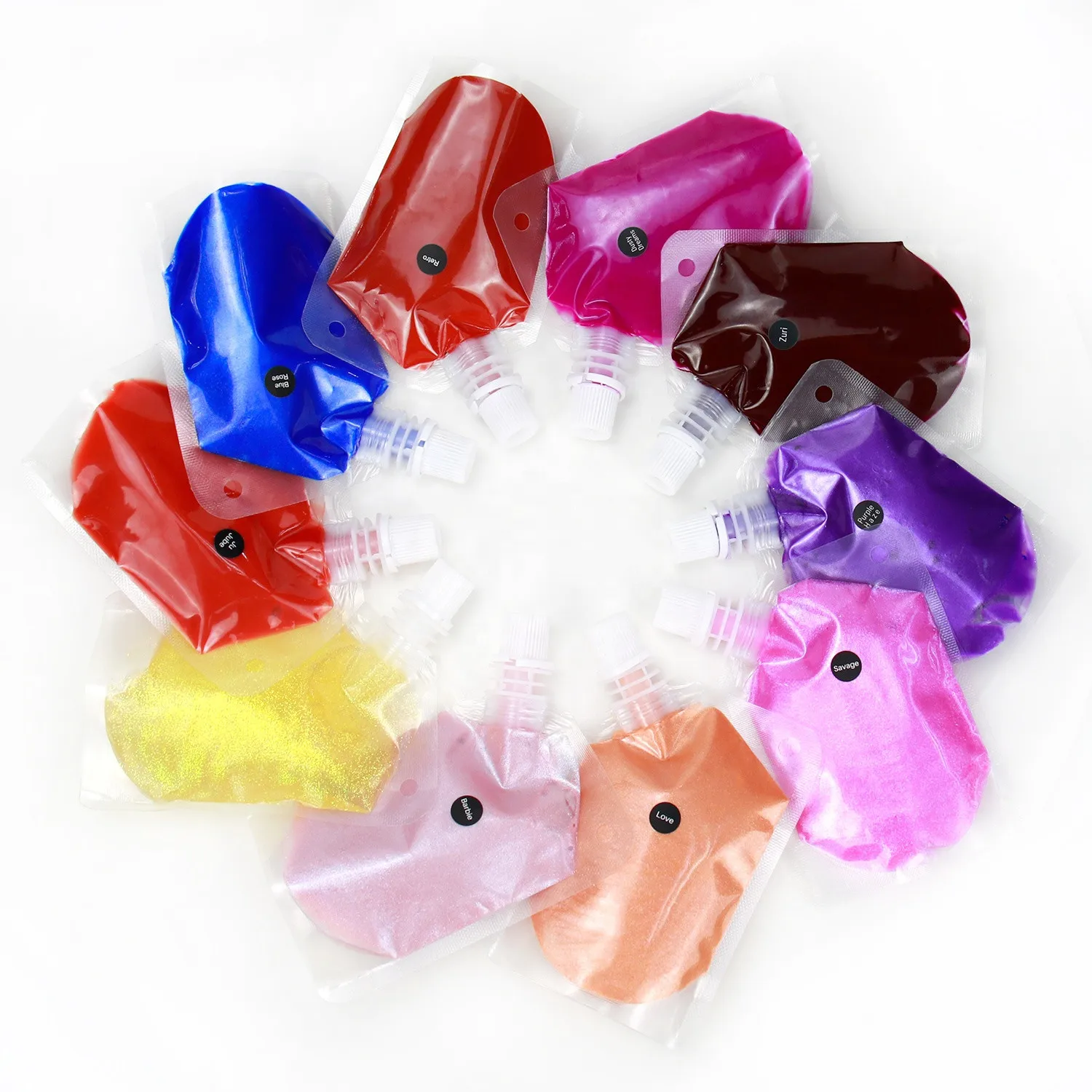 Clear Color Versa Versagel Gallon Matte Vegan Versagel Lipgloss Gel