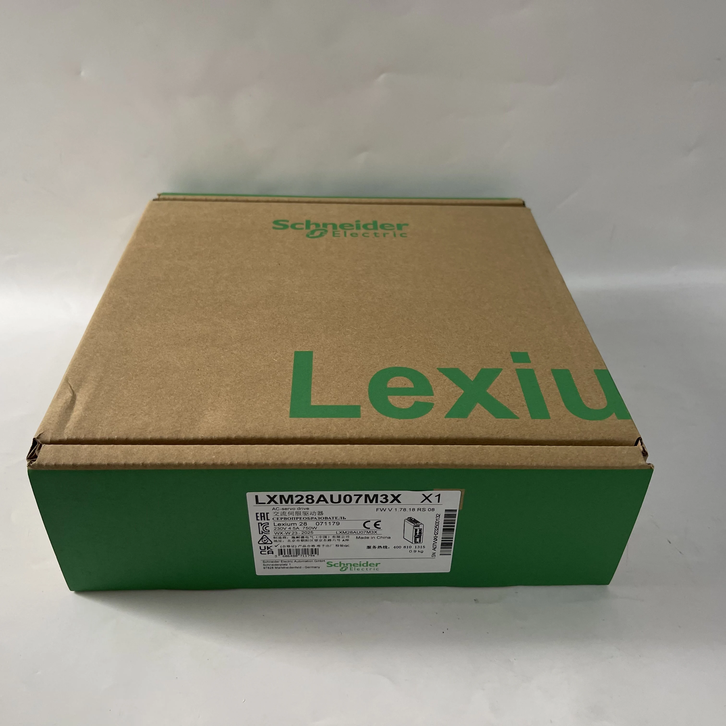 Schneider (Lexium) Servo Drive LXM28AU07M3X