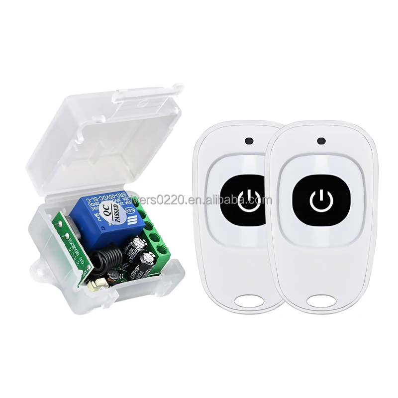 433mhz Wireless Secure Transmitter And Receiver Dc12v 24v 1ch Channel